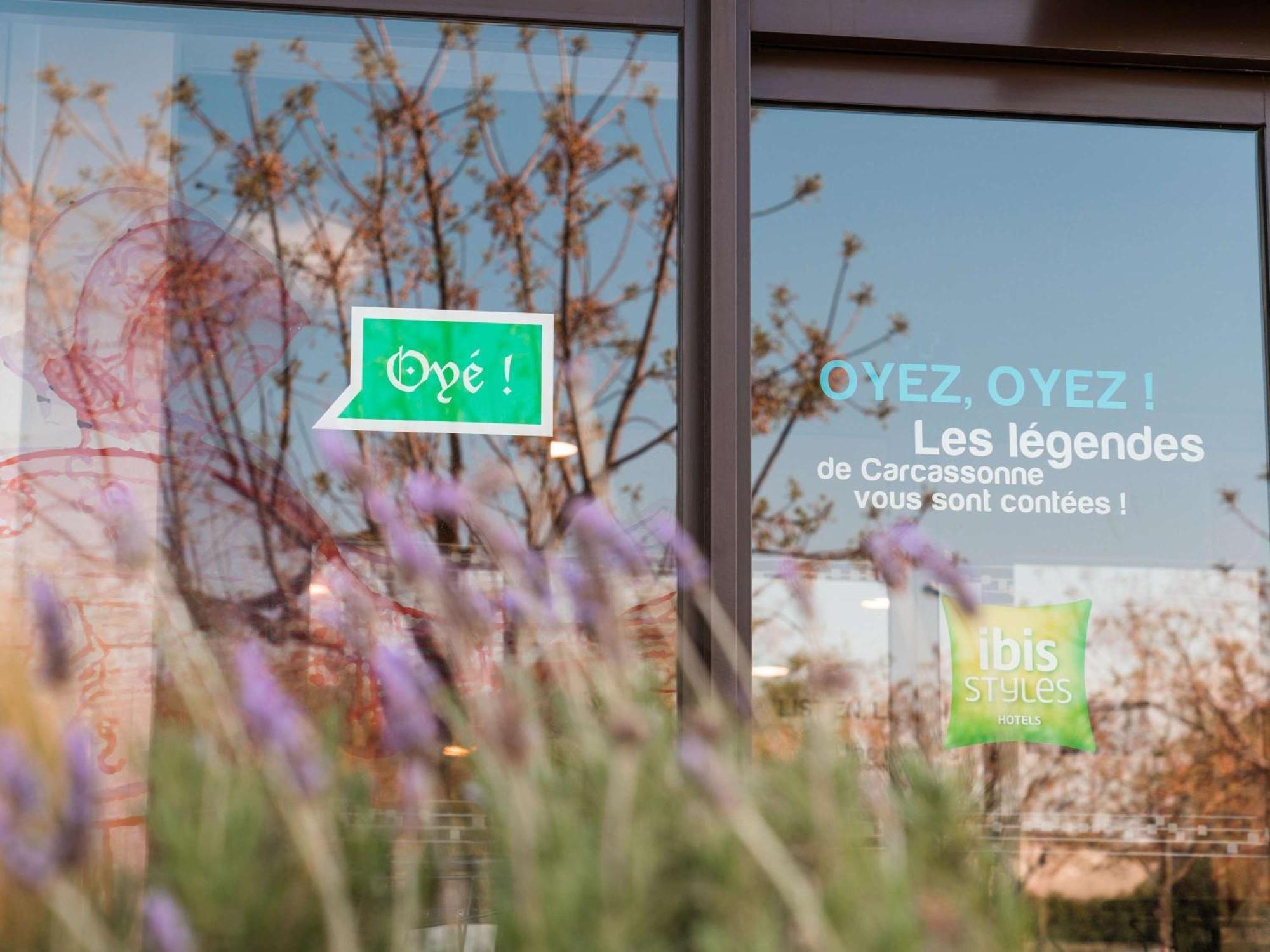 Ibis Styles Carcassonne La Cite Hotell Eksteriør bilde